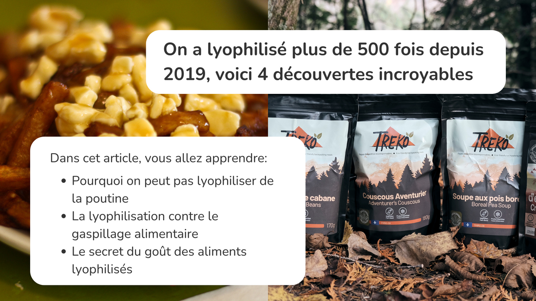 On a lyophilisé plus de 500 fois depuis 2019, voici 4 découvertes incroyables