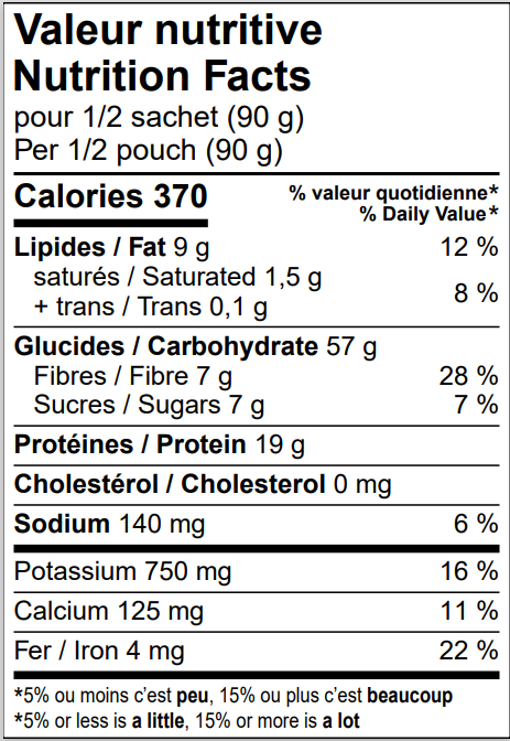 Adventurer's Couscous - 2 portions per bag